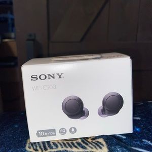 Sony WF-C500 Truly Wireless In-Ear Bluetooth Headphones Black BRAND NEW